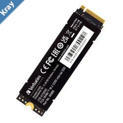 Verbatim 2TB Vi7000 PCIe Gen4 NVMe M.2 2280 Internal SSD 7000MBs Read 6500MBs Write 2year Limited Warranty LS Verbatim 2TB Vi7000 PCIe Gen4 NVMe M.2 2280 Internal SSD 7000MBs Read 6500MBs Write 2year Limited Warranty LS