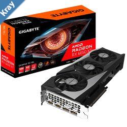 Gigabyte AMD Radeon RX 6650 XT Gaming OC 8G 1.0 Video card PCIE 4.0 GDDR6 2x DP1.4a 2x HDMI 2.1