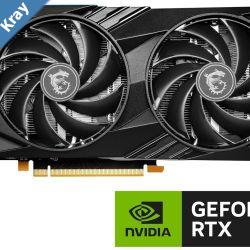 MSI nVidia GeForce RTX 4060 GAMING 8G Video Card  2595  MHz Boost Clock 8GB GDDR6DisplayPort x 3 v1.4aHDMI x 1