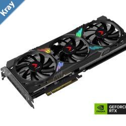 PNY GeForce RTX 4060 Ti 8GB XLR8 Gaming VERTO EPICX RGB Triple Fan DLSS 3