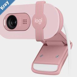 Logitech Brio 100 Full HD 1080p webcam with autolight balance integrated privacy shutter and builtin mic