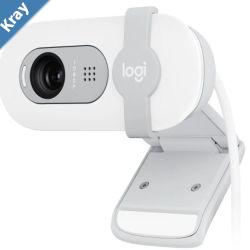 Logitech Brio 100 Full HD 1080p webcam with autolight balance integrated privacy shutter and builtin mic